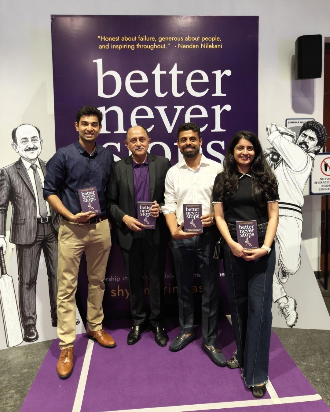 The Wyzr team at the Better Never Stops launch